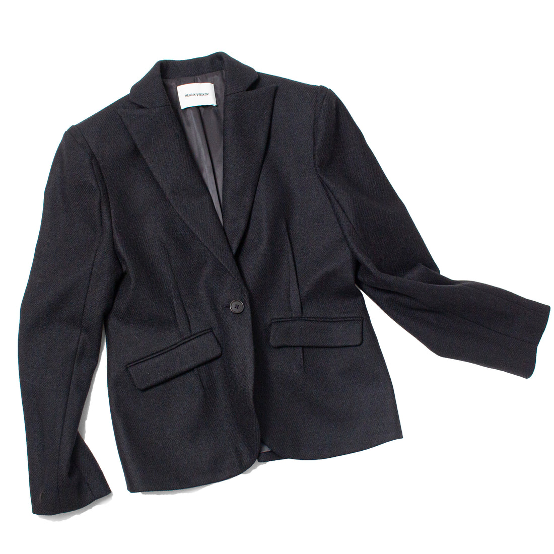 Henrik Vibskov Press Blazer in Black