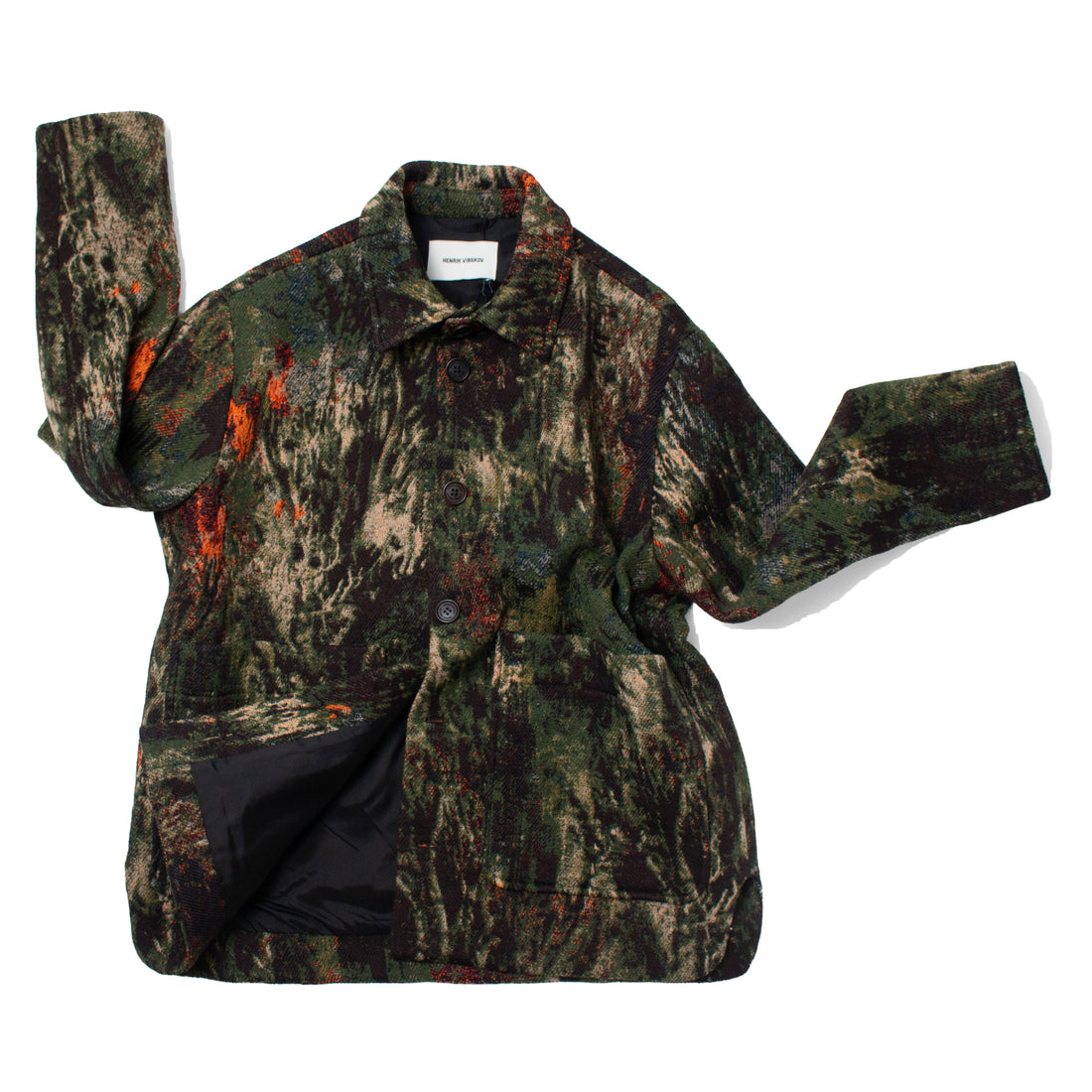 Henrik Vibskov Wheel Jacket in Gobelin Swamp