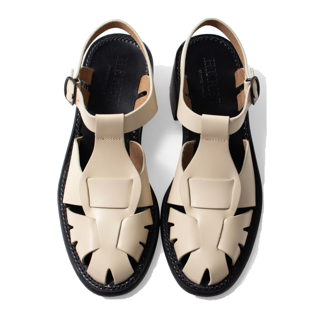 Hereu Pesca Heeled in Custard