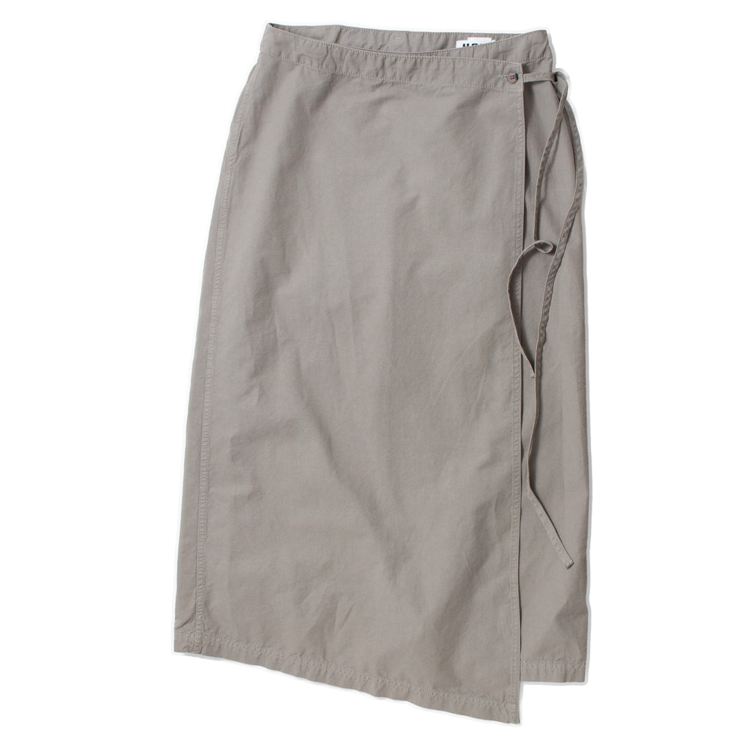 Hope Breeze Skirt in Sage Grey Cotton Twill