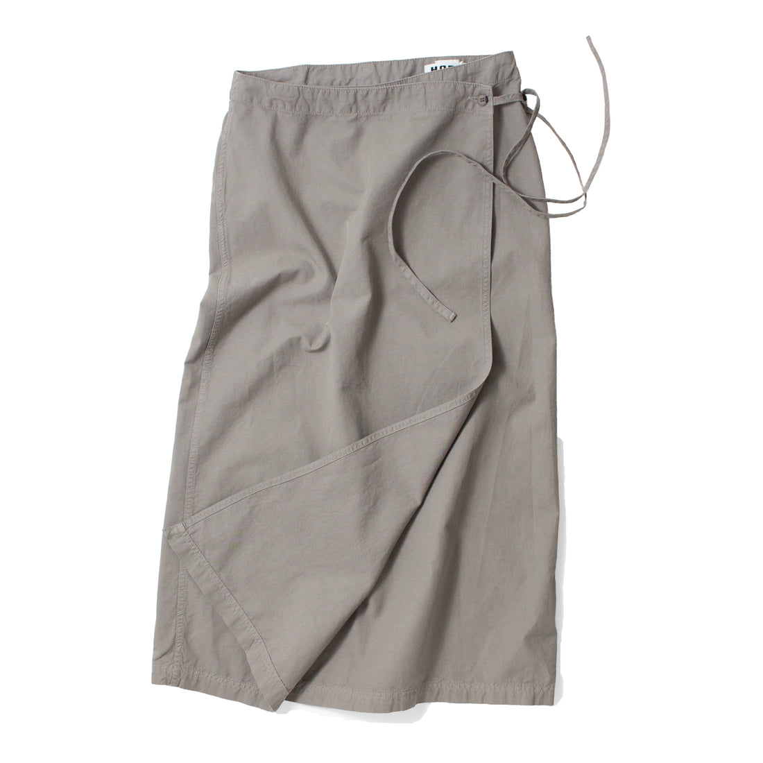 Hope Breeze Skirt in Sage Grey Cotton Twill
