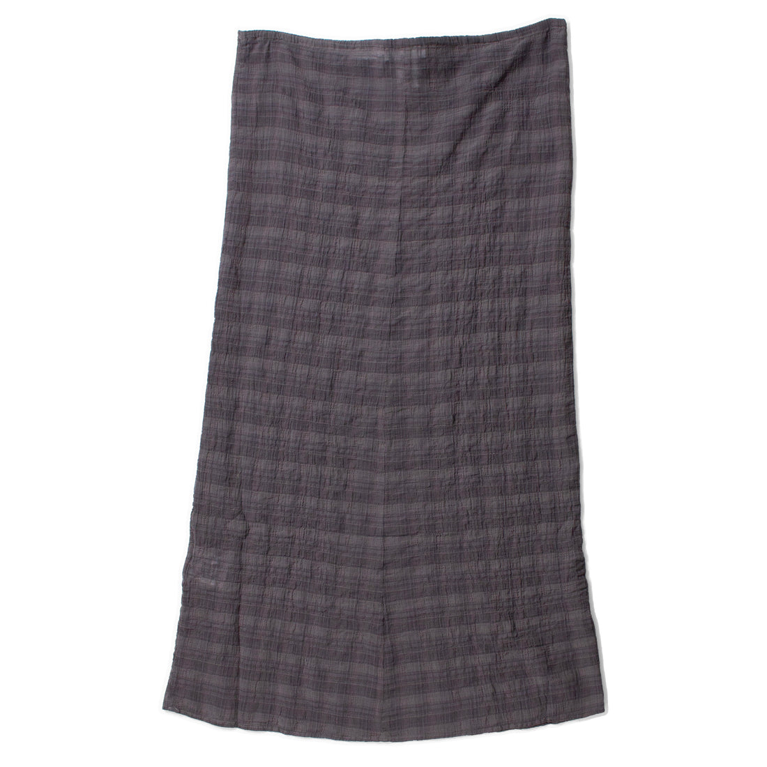 Hope Friend Skirt in Grey Check Voile