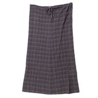 Hope Friend Skirt in Grey Check Voile