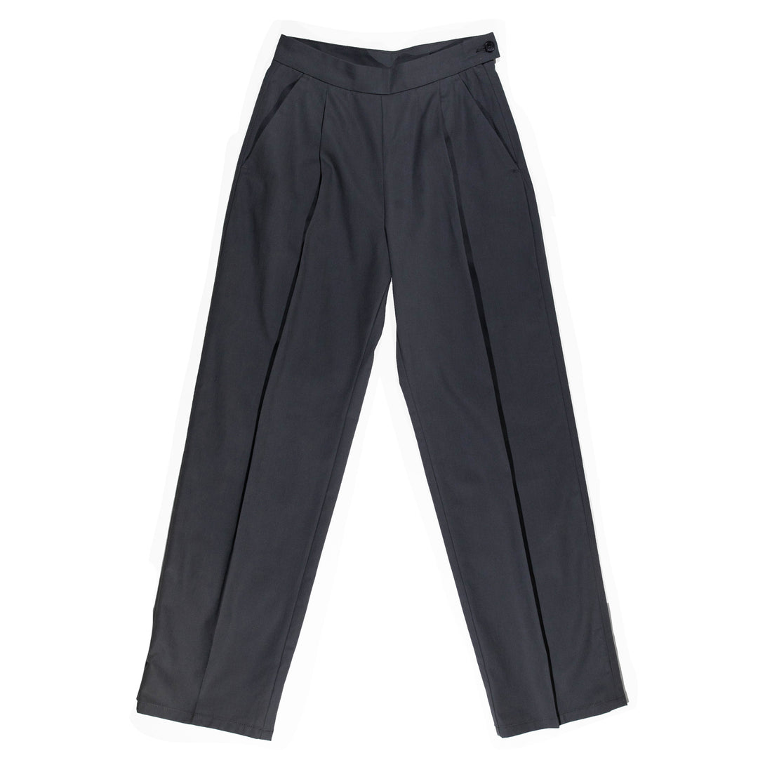 Hope Double Trouser in Faded Black Twill