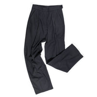 Hope Double Trouser in Faded Black Twill