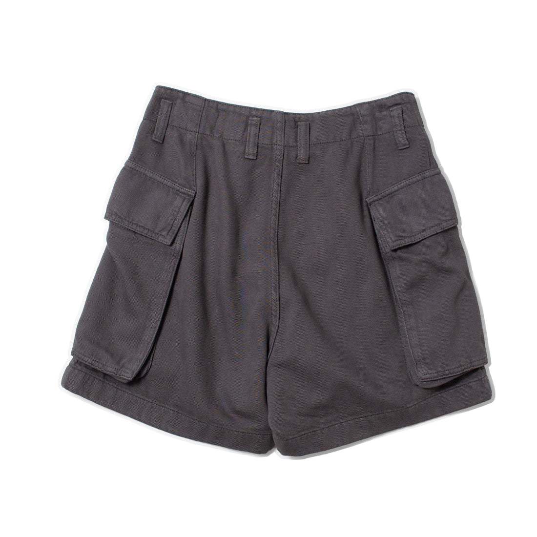 Hope Unwind Shorts in Washed Black Fluid Tencel