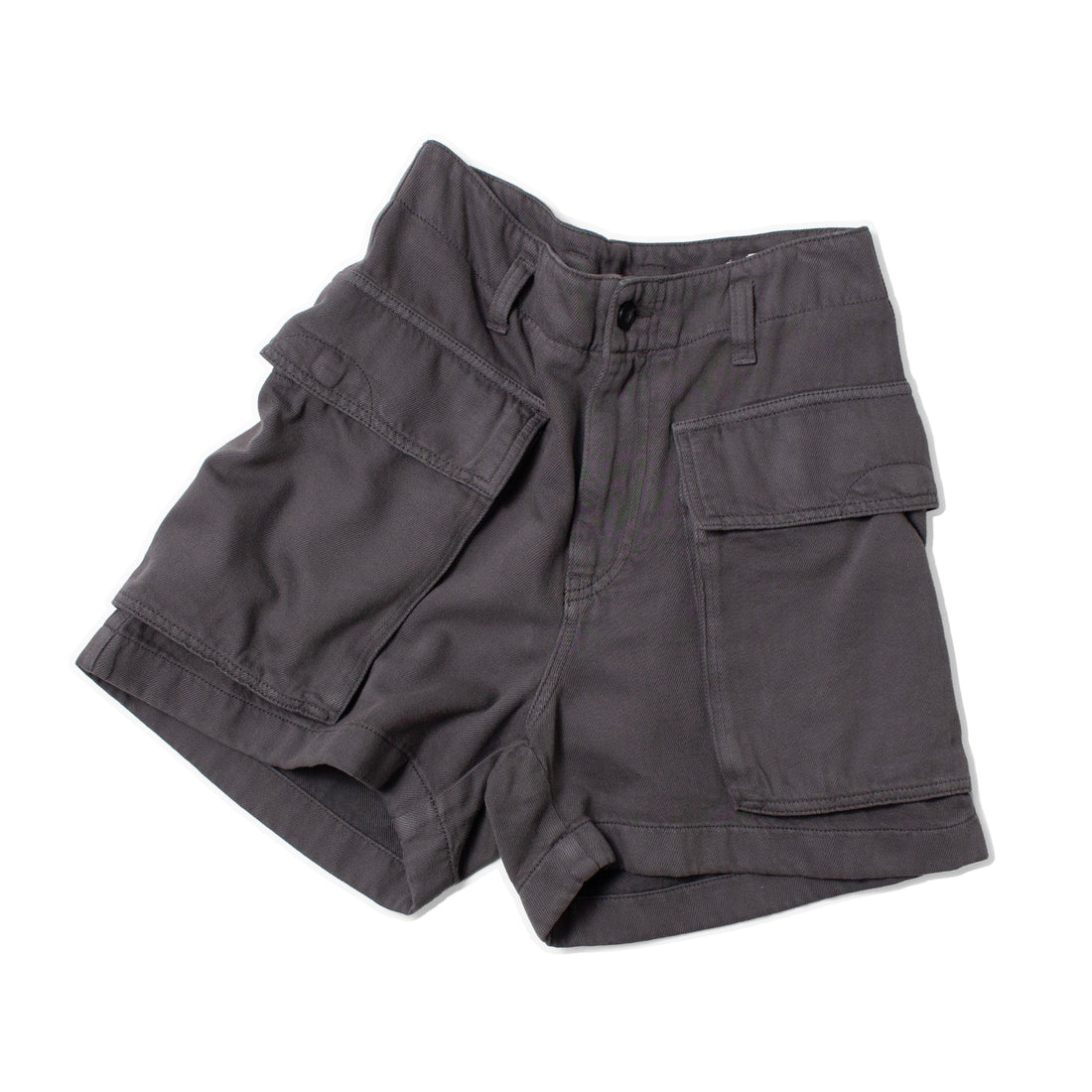 Hope Unwind Shorts in Washed Black Fluid Tencel