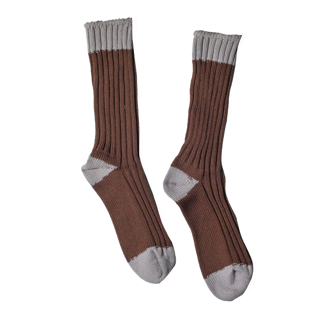 ICHI Socks in Brown