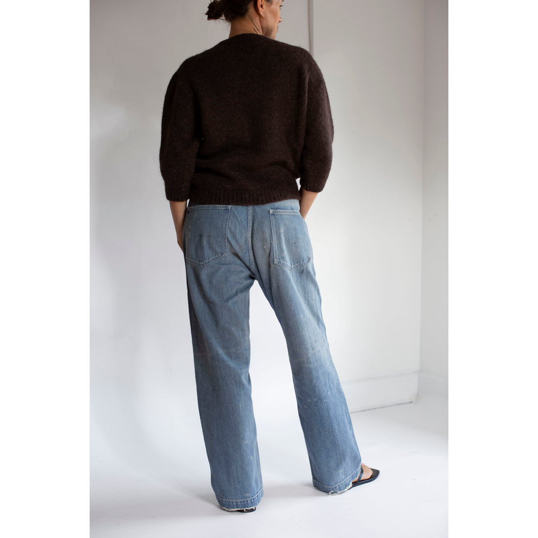 Lauren Manoogian Loft Baby Crewneck in Soil