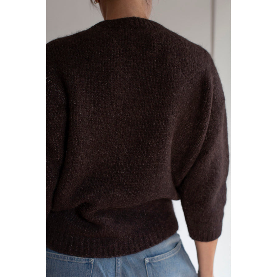 Lauren Manoogian Loft Baby Crewneck in Soil