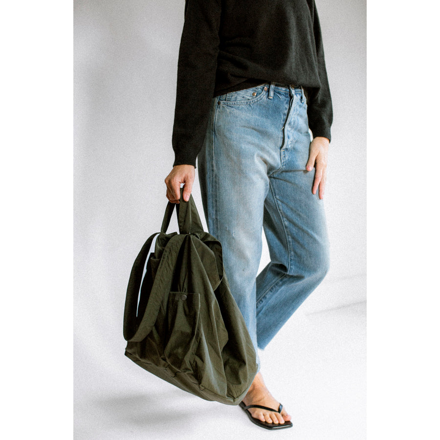 Chimala 13.5oz Selvedge Denim Wide Tapered Cut in Used Light