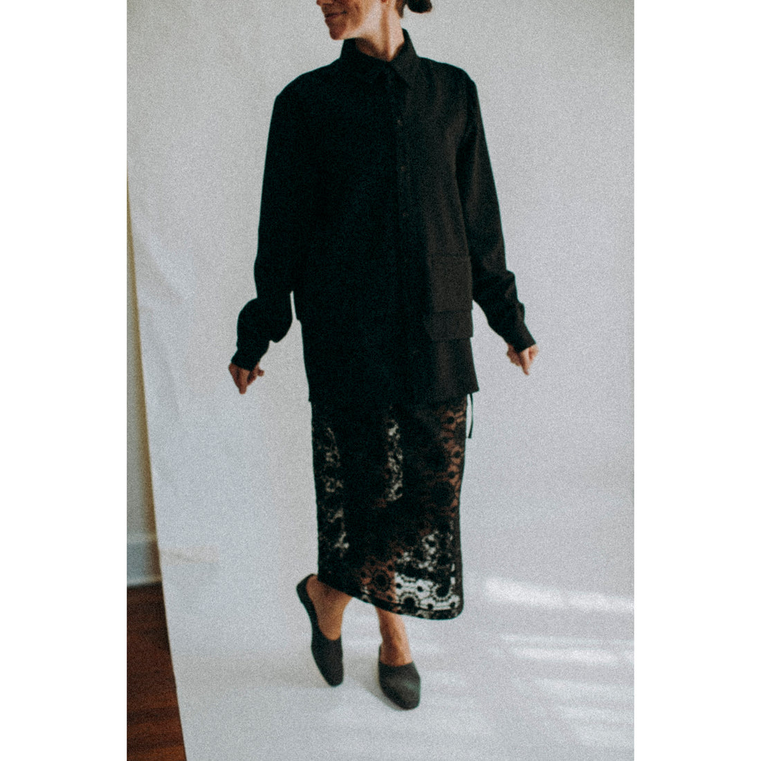 Henrik Vibskov Ants Shirt in Black