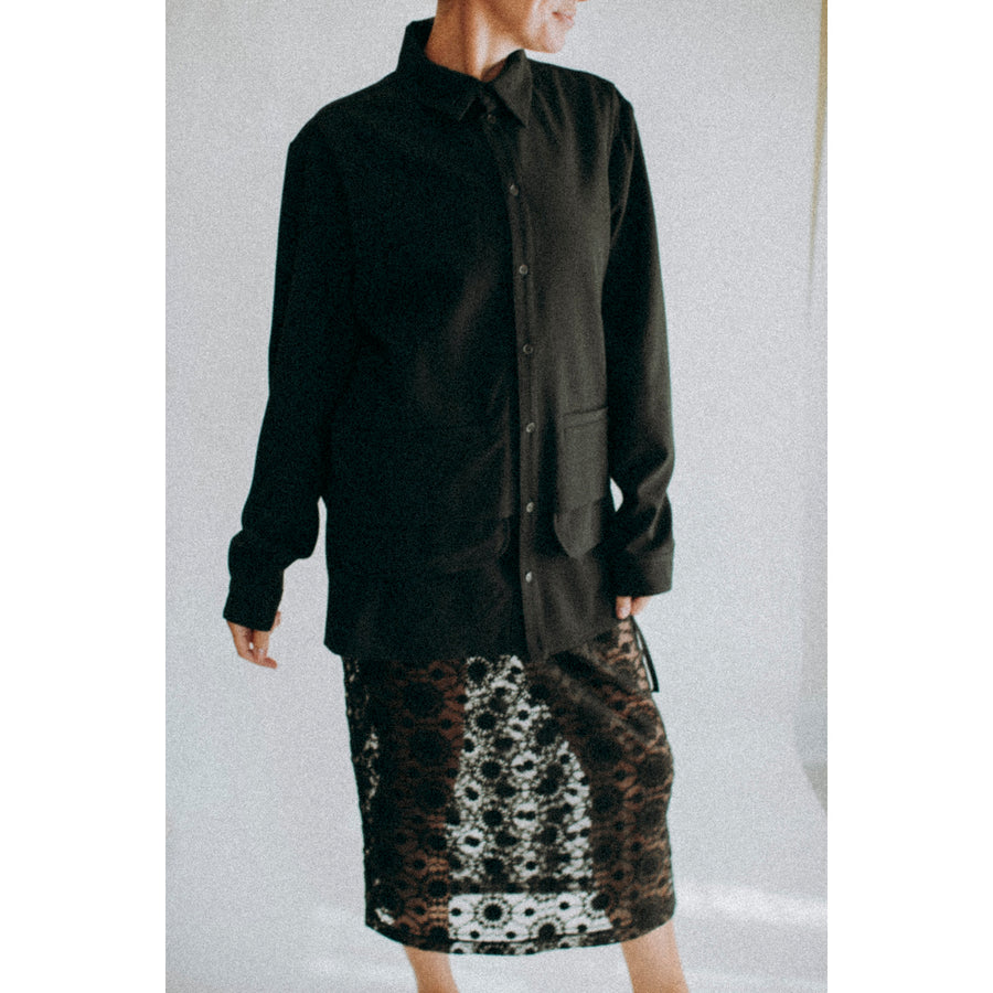 Henrik Vibskov Ants Shirt in Black