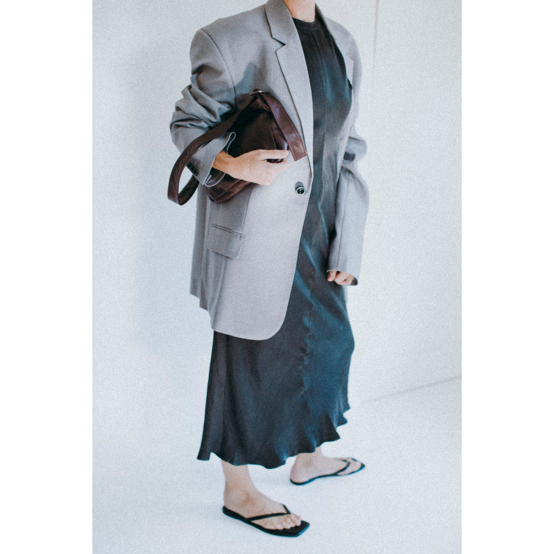 Toit Volant Daisy Blazer in Grey