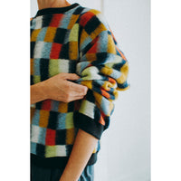 Henrik Vibskov Brushed Sweat in Brushed Squares