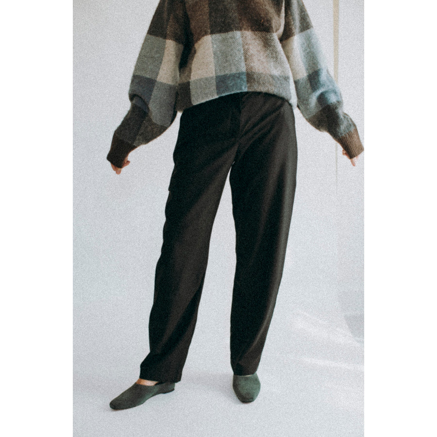 Henrik Vibskov Banana Pants in Tropical Black