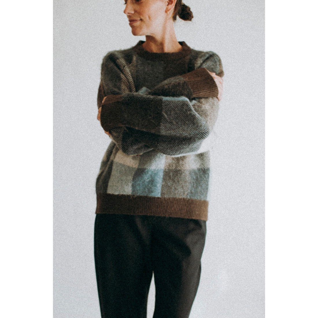 Rodebjer Anais Sweater in Chicory Coffee