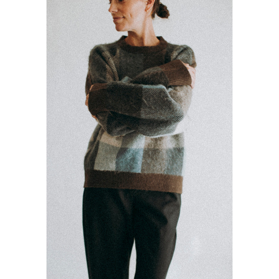 Rodebjer Anais Sweater in Chicory Coffee