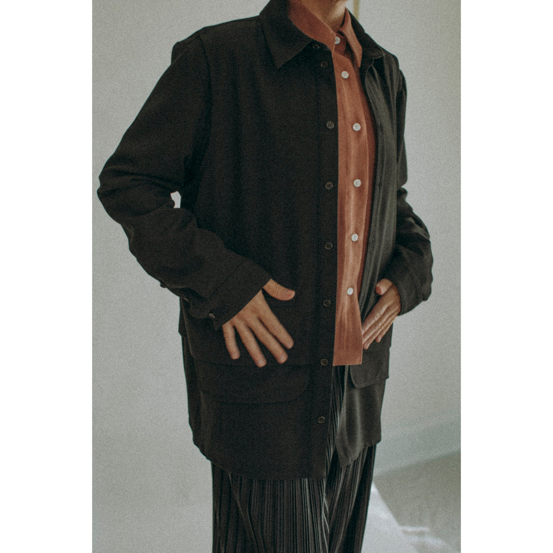 【HENRIK VIBSKOV】シャツジャケット HENRIK VIBSKOV - Field Shirt - Green - kitoit / kiik