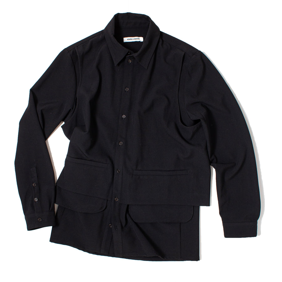 Henrik Vibskov Ants Shirt in Black