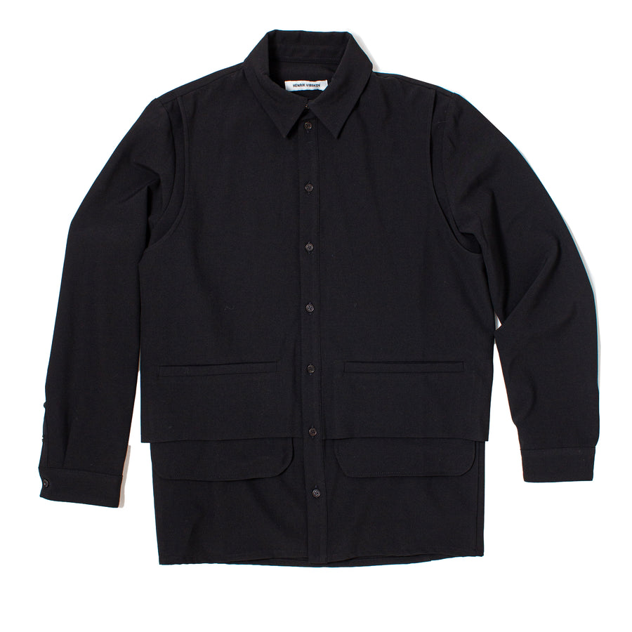 Henrik Vibskov Ants Shirt in Black