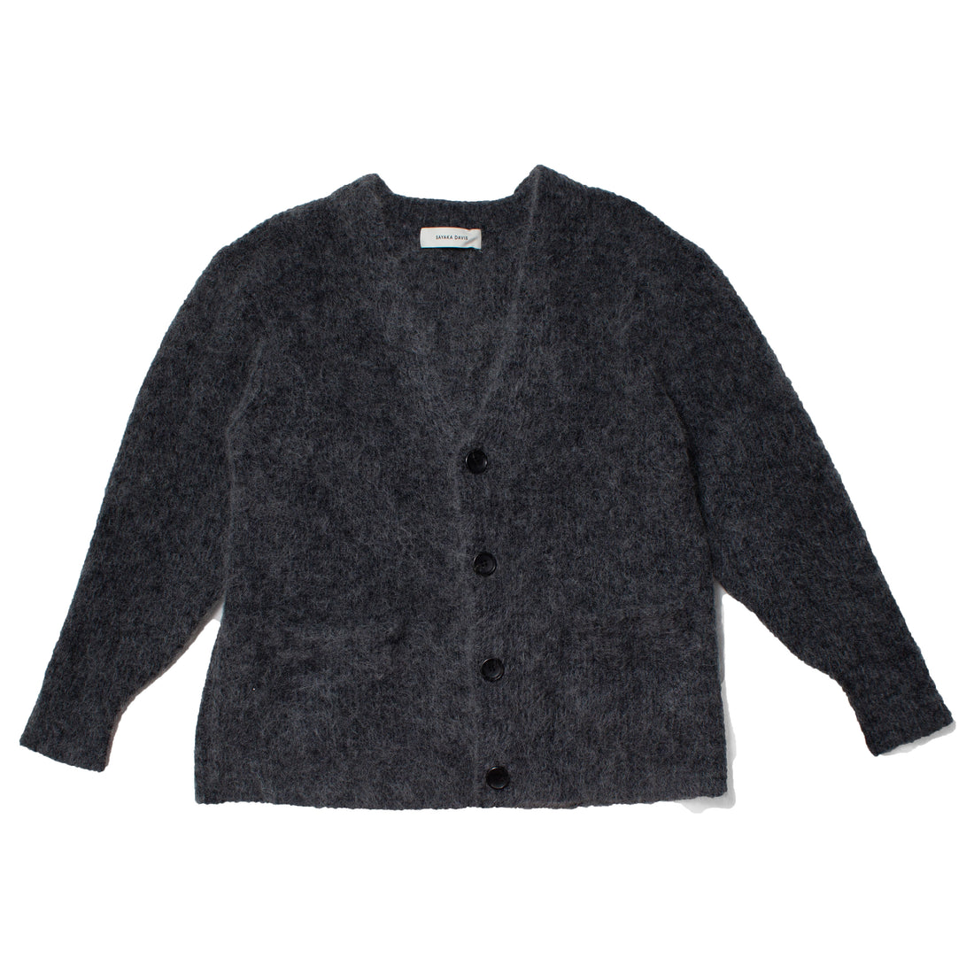 Sayaka Davis Mohair Cardigan in Charcoal