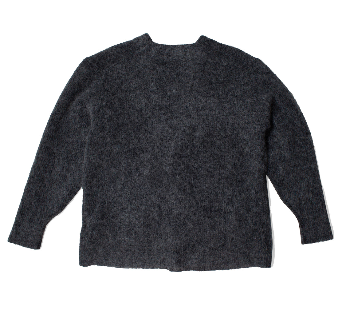 Sayaka Davis Mohair Cardigan in Charcoal