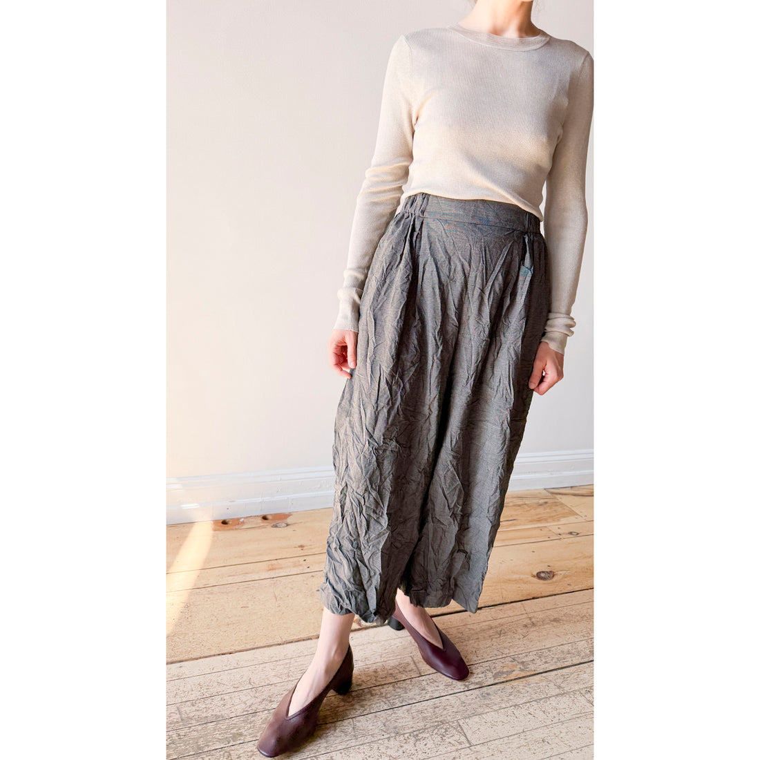 6397 L/S Heirloom T in Light Sage
