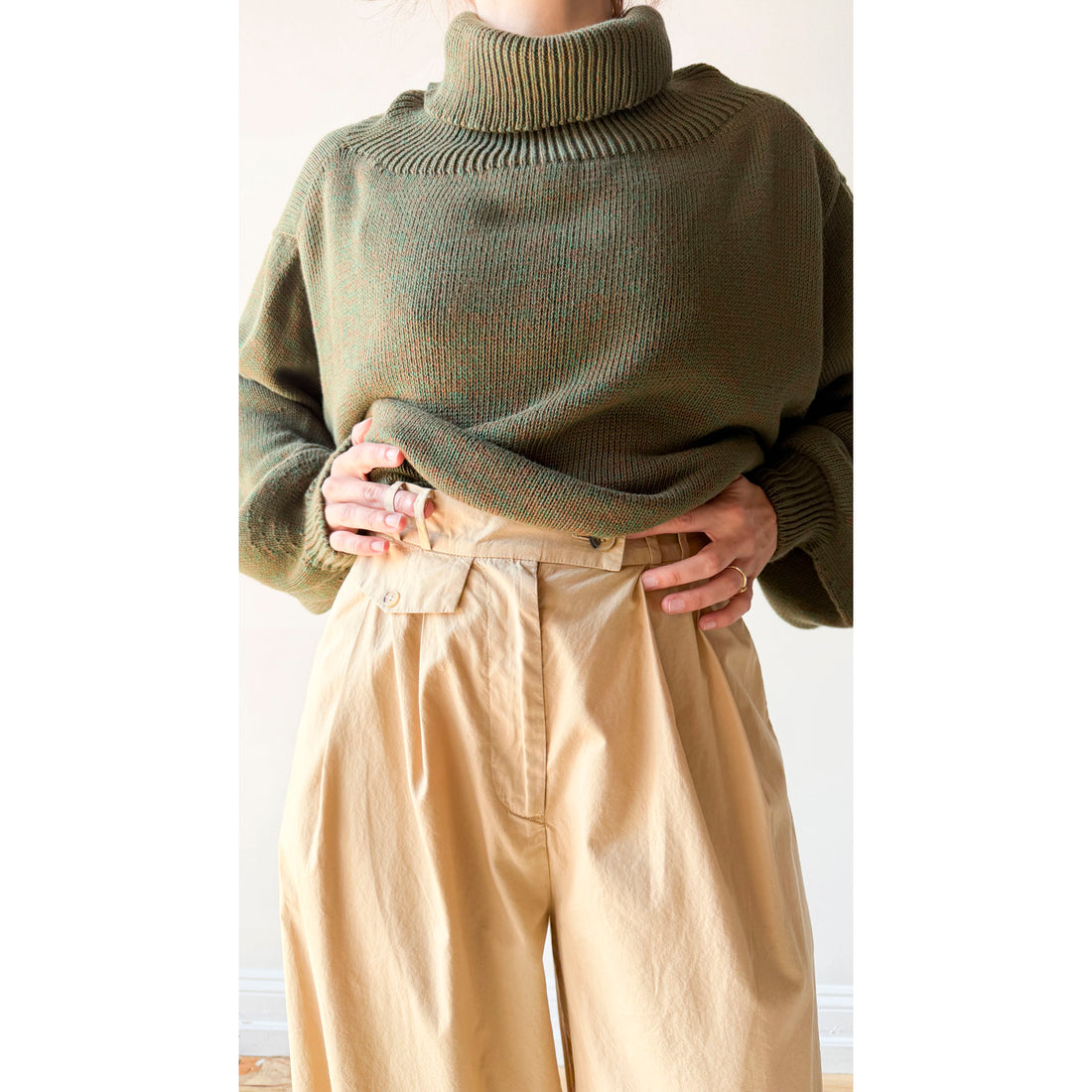 Shaina Mote Summer Chino in Beige