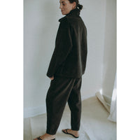 Black Crane Carpenter Pants in Forest