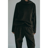 Black Crane Tube Top in Forest