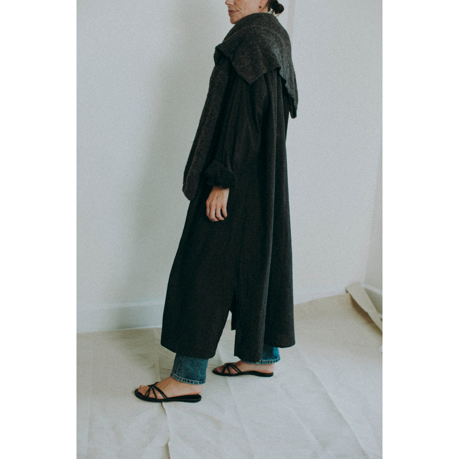 Ichi Antiquités Gingham Sumi Dress in Gingham Check