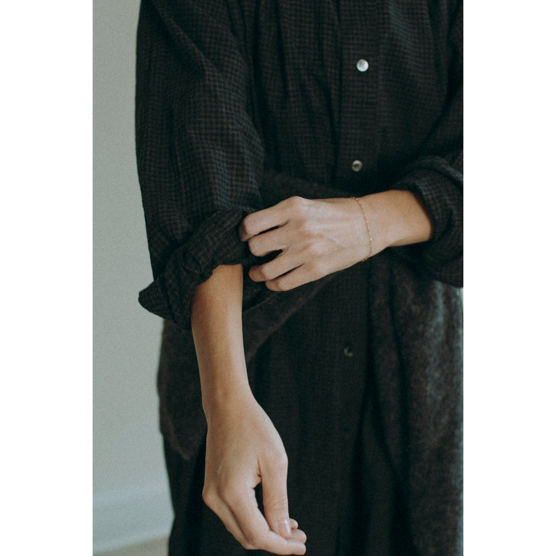 Ichi Antiquités Gingham Sumi Dress in Gingham Check