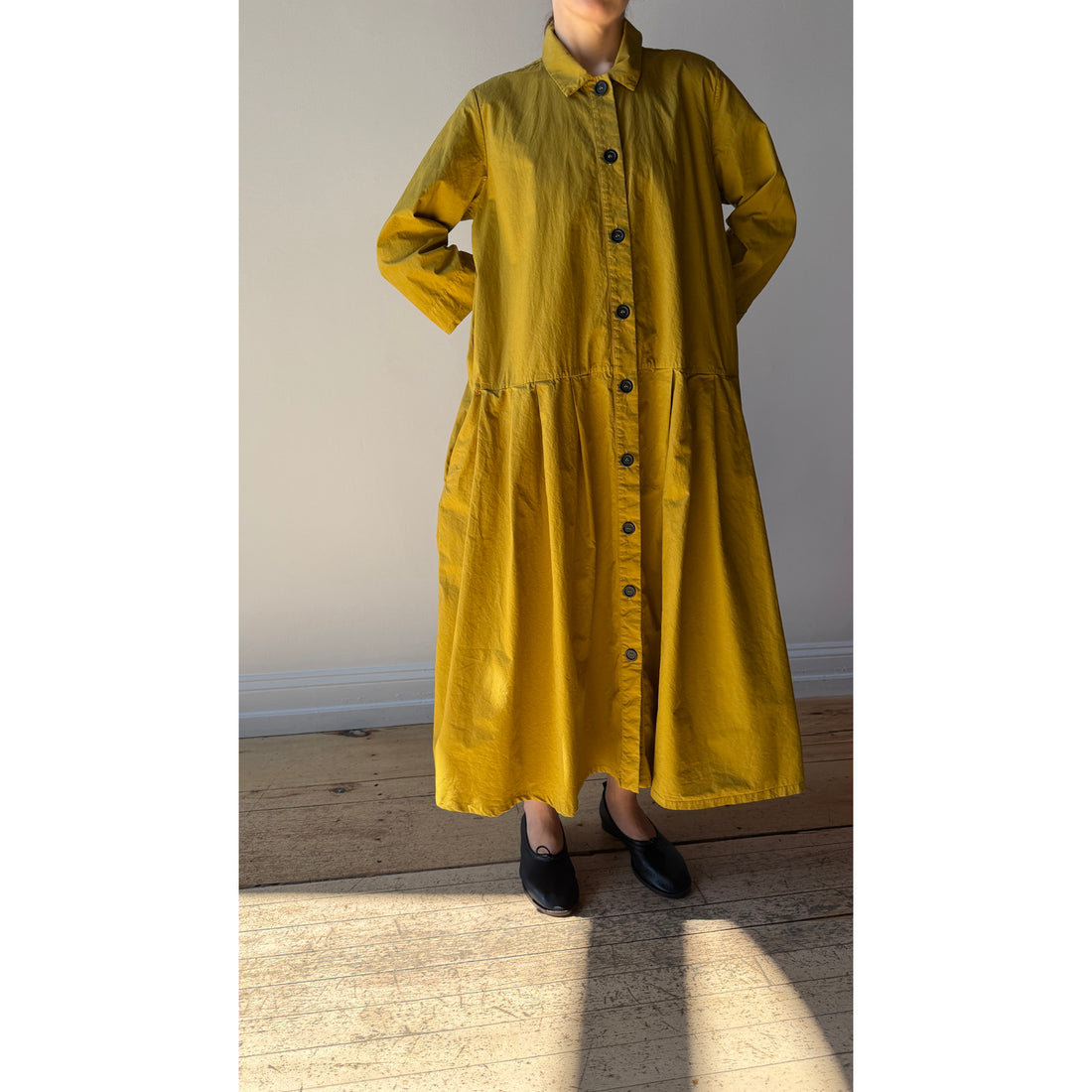 Fabiana Pigna Plato Dress in Mustard