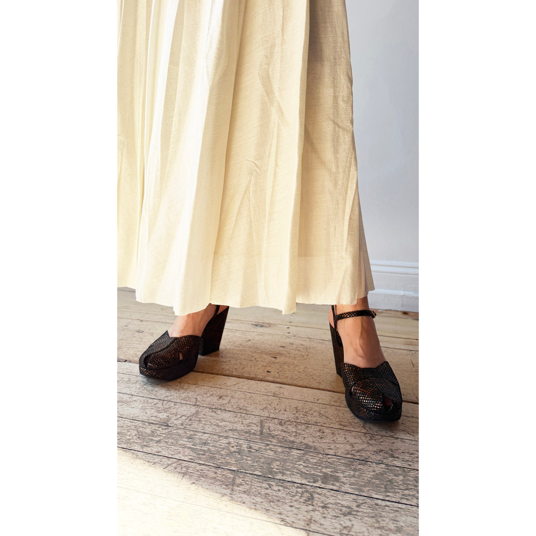 Rachel Comey Keta Heel in Black Multi Snake Print