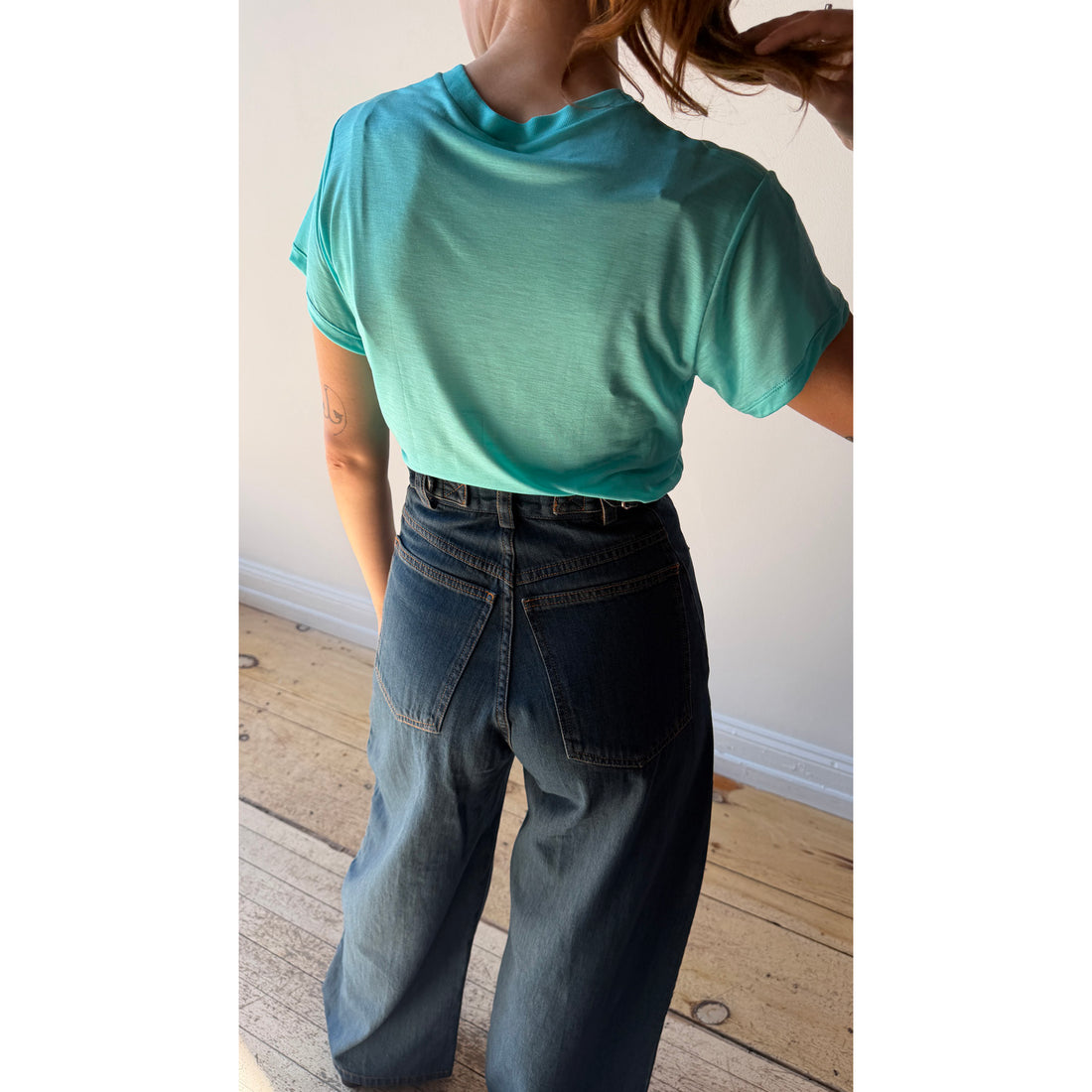 Baserange Tee Shirt in Tomen Green