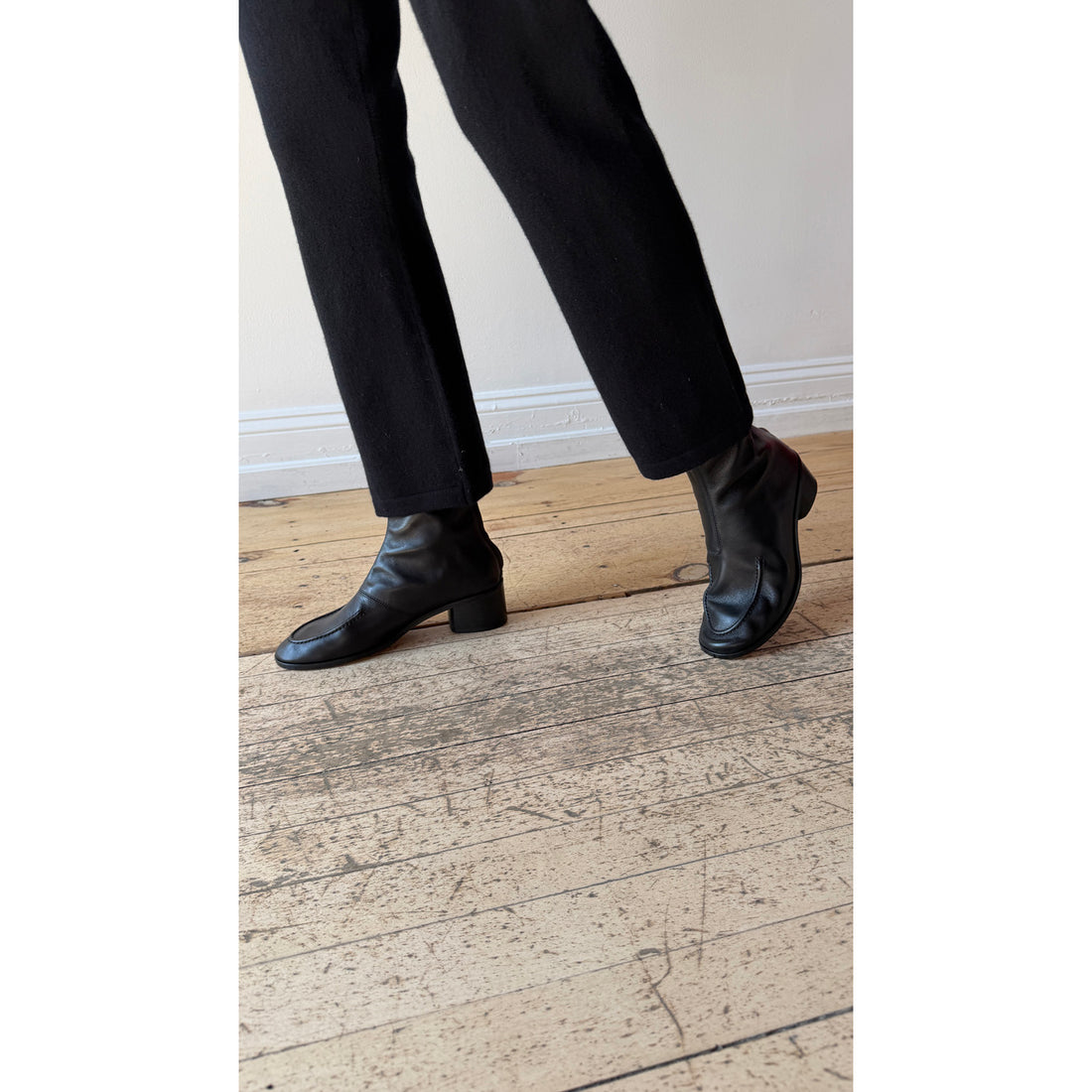 Hereu Juliol Heeled Boot in Black