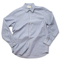 Shaina Mote Classic Button Down in Blue Stripes