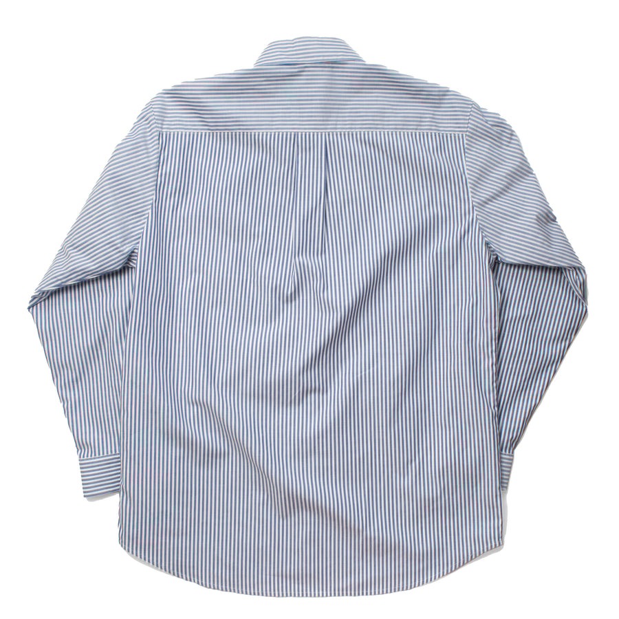 Shaina Mote Classic Button Down in Blue Stripes