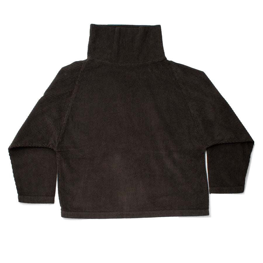 Black Crane Tube Top in Forest