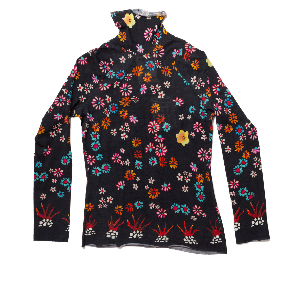 Anntian Wool Jersey Roll in Print 3B-Boiled Wool