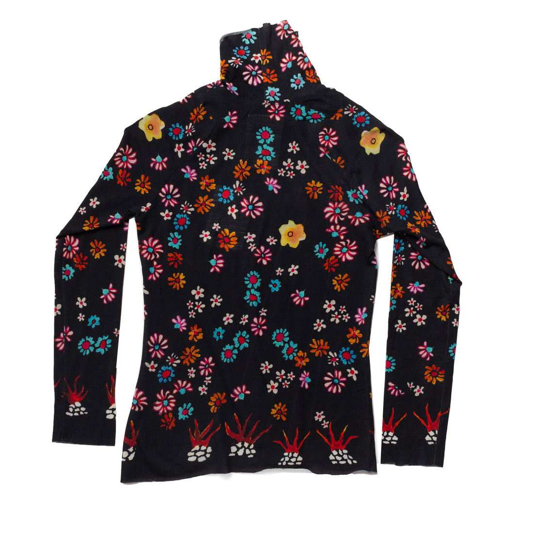 Anntian Wool Jersey Roll in Print 3B-Boiled Wool