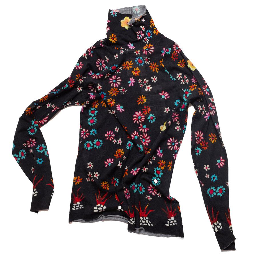 Anntian Wool Jersey Roll in Print 3B-Boiled Wool