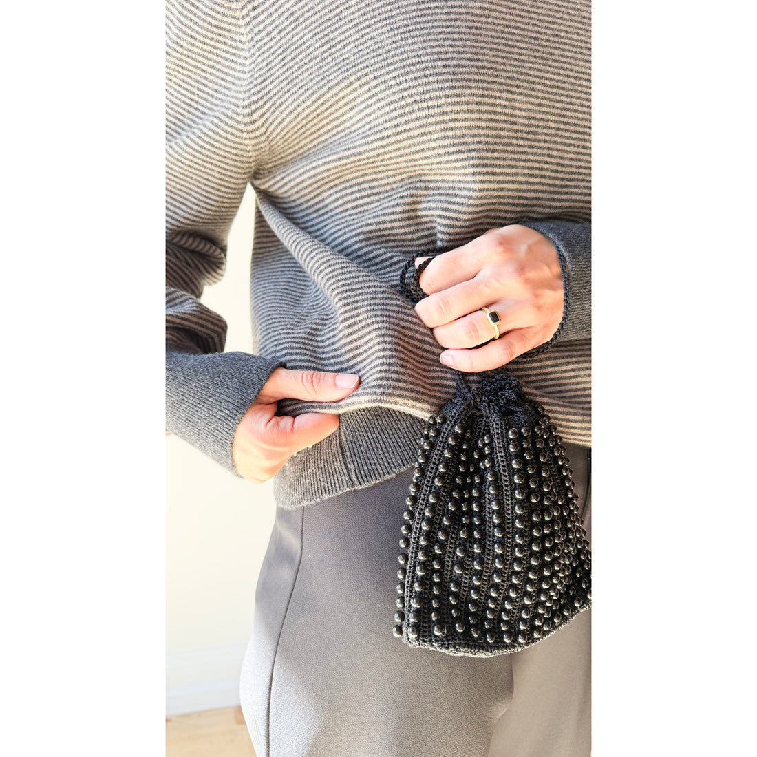 Flor Studio Rebbie Bag in Black