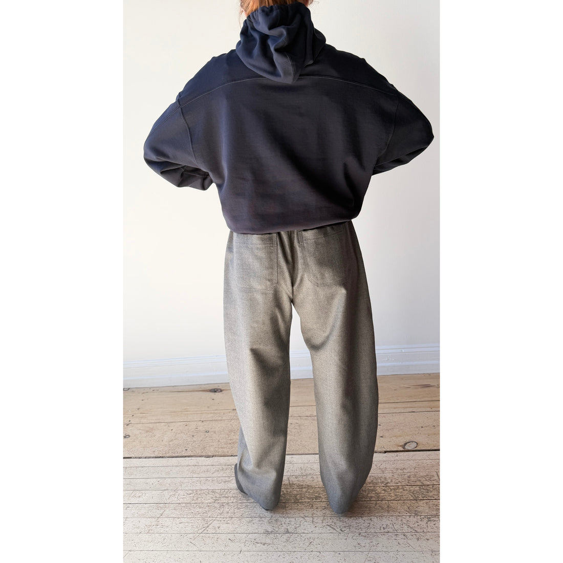 Nicholson & Nicholson Luke Zip-Up Hoodie in Navy