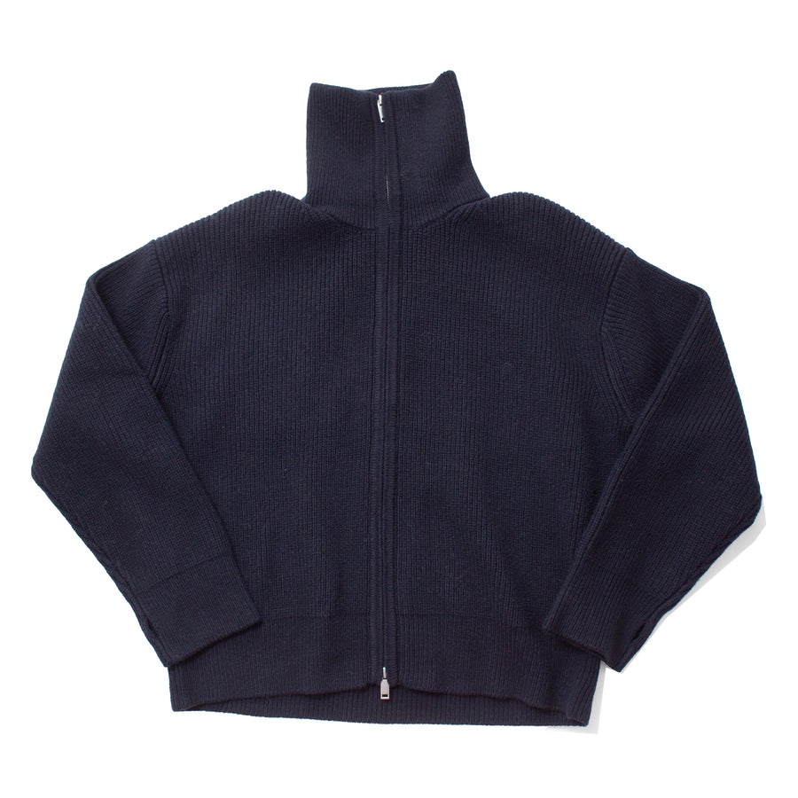 Studio Nicholson Sandos Sweater in Darkest Navy