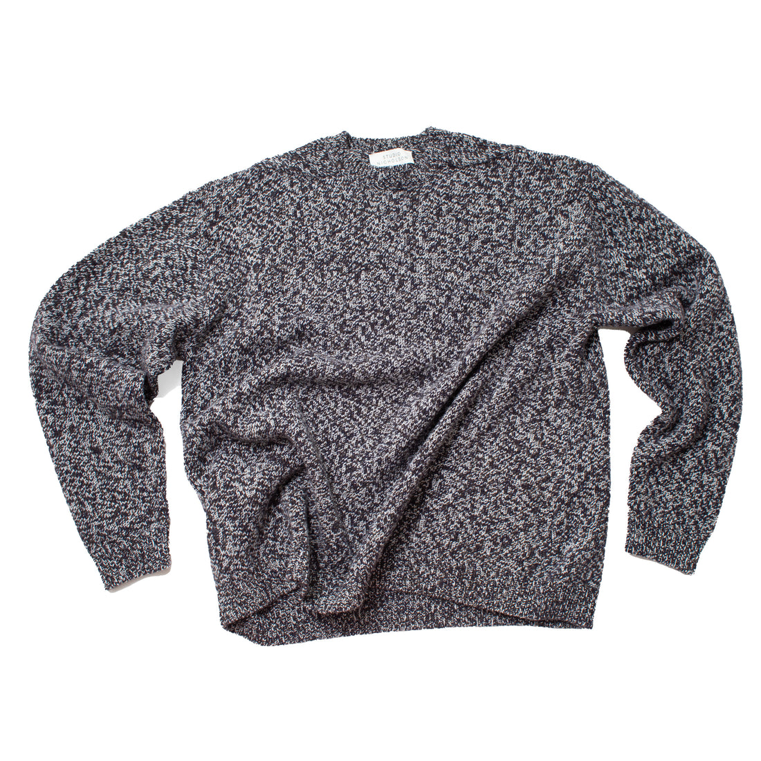 Studio Nicholson Hemyl Sweater in Navy Mouline