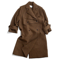 Henrik Vibskov Hands Down Coat in Pied De Poule