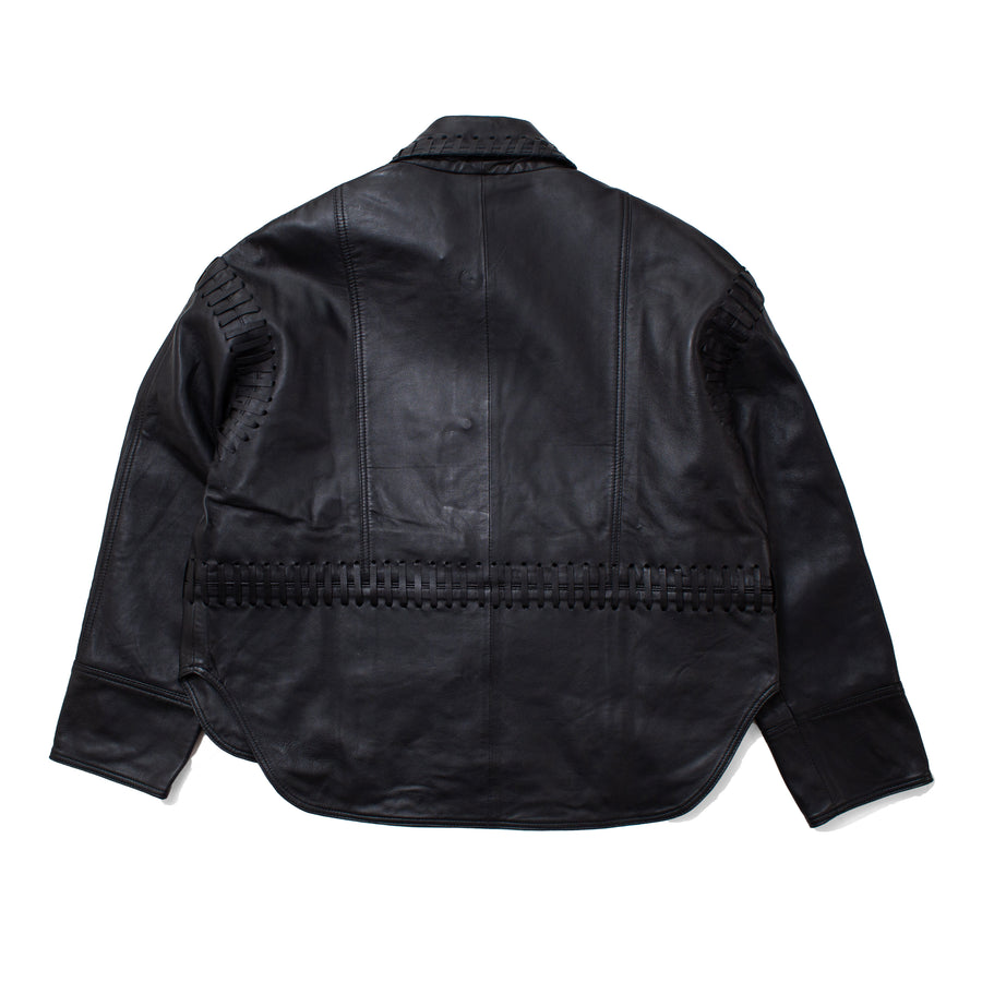 Proche Leather Olivia Jacket in Black