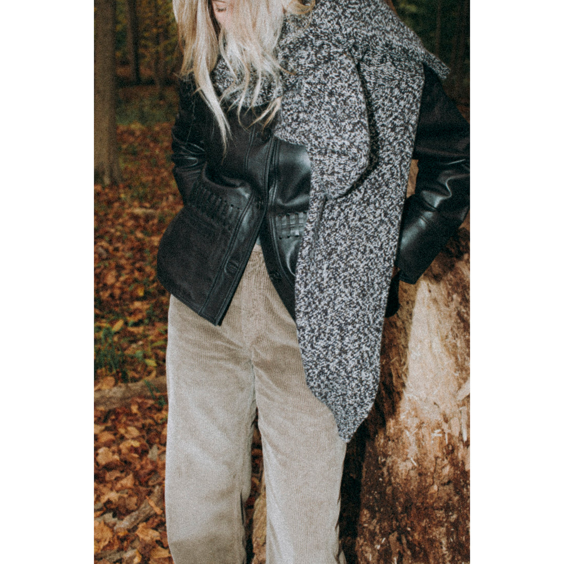 Proche Leather Olivia Jacket in Black